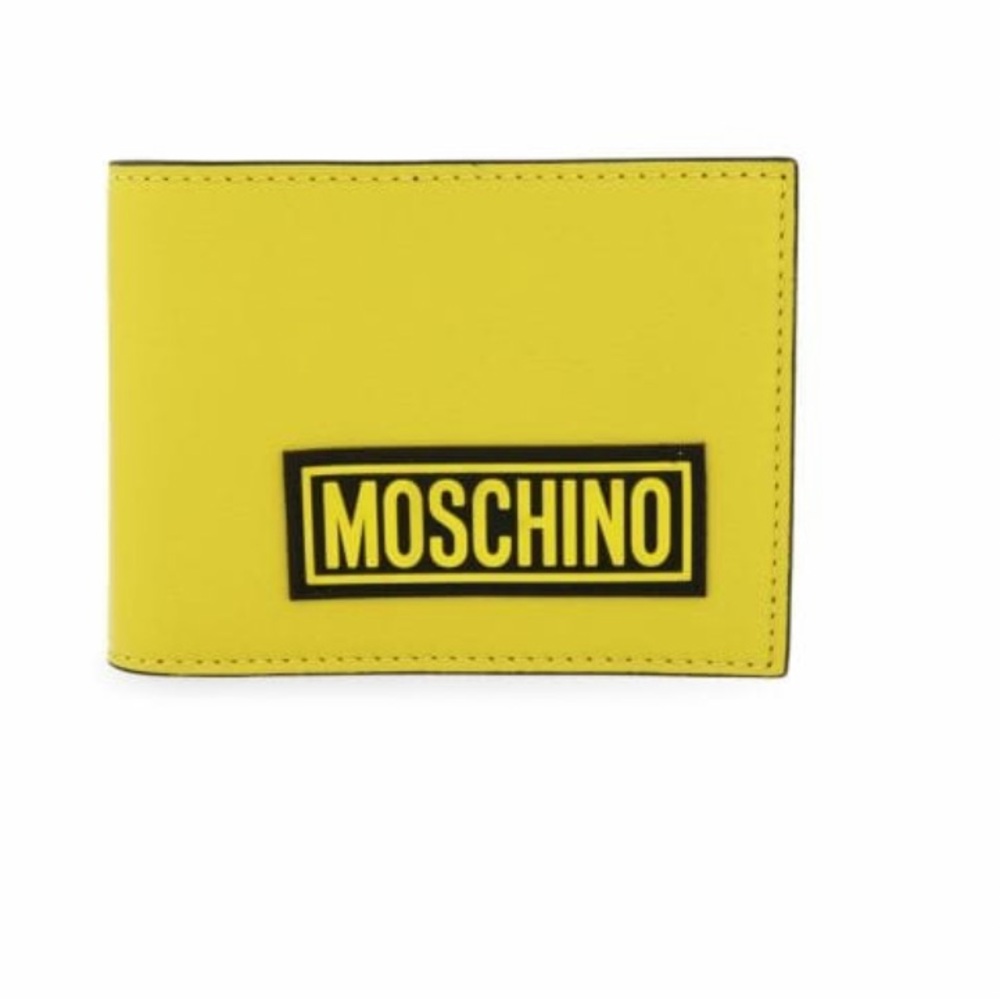 🍋 MOSCHINO Leather Bifold Wallet🍋